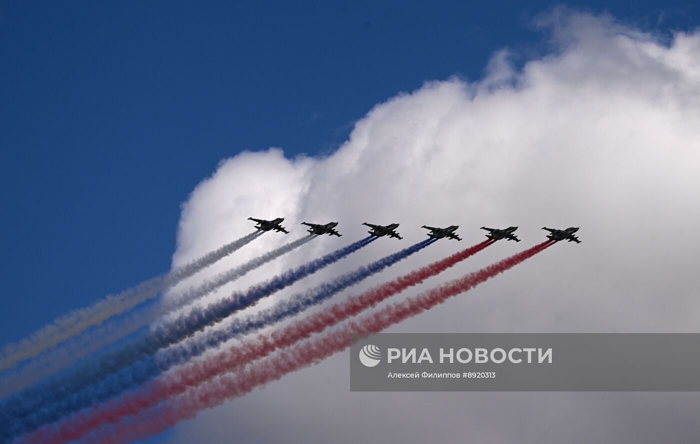 Москва. Военный парад, посвященный 80-летию Победы в Великой Отечественной войне