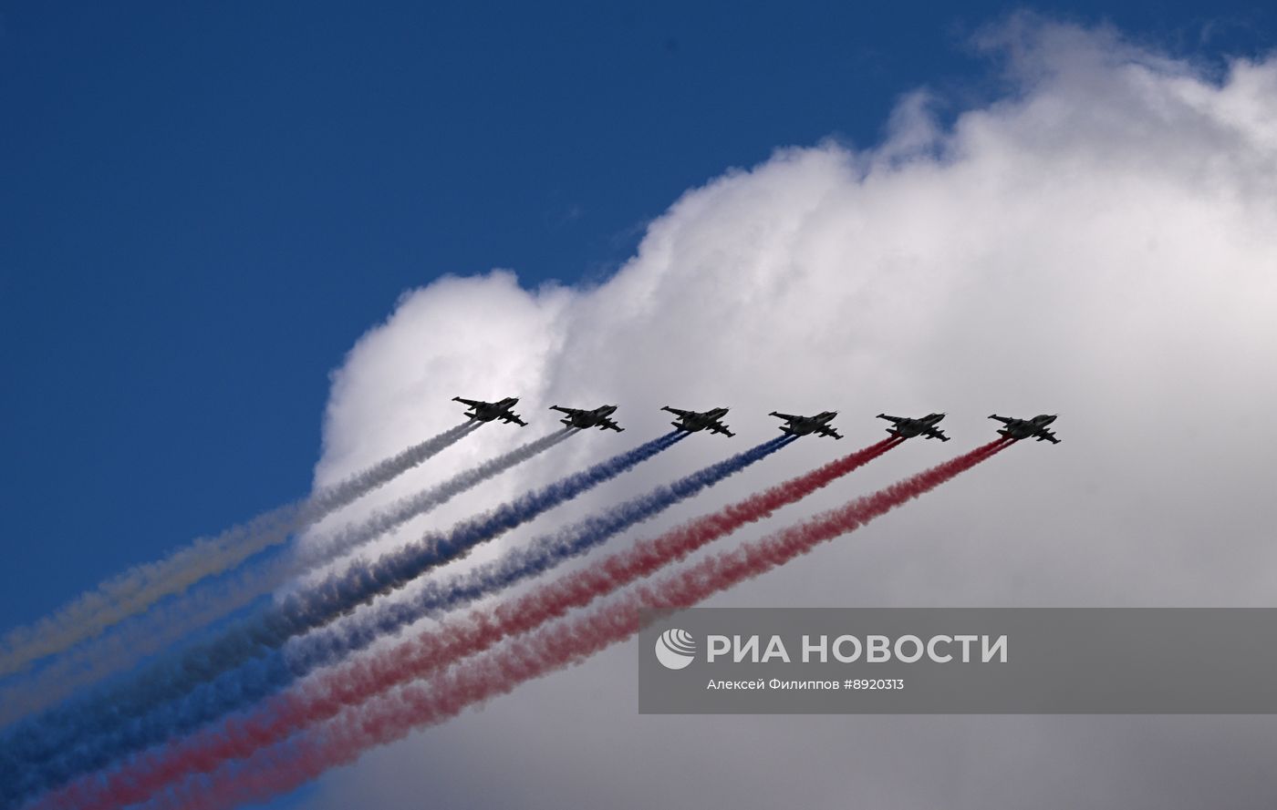 Москва. Военный парад, посвященный 80-летию Победы в Великой Отечественной войне