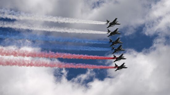 Москва. Военный парад, посвященный 80-летию Победы в Великой Отечественной войне