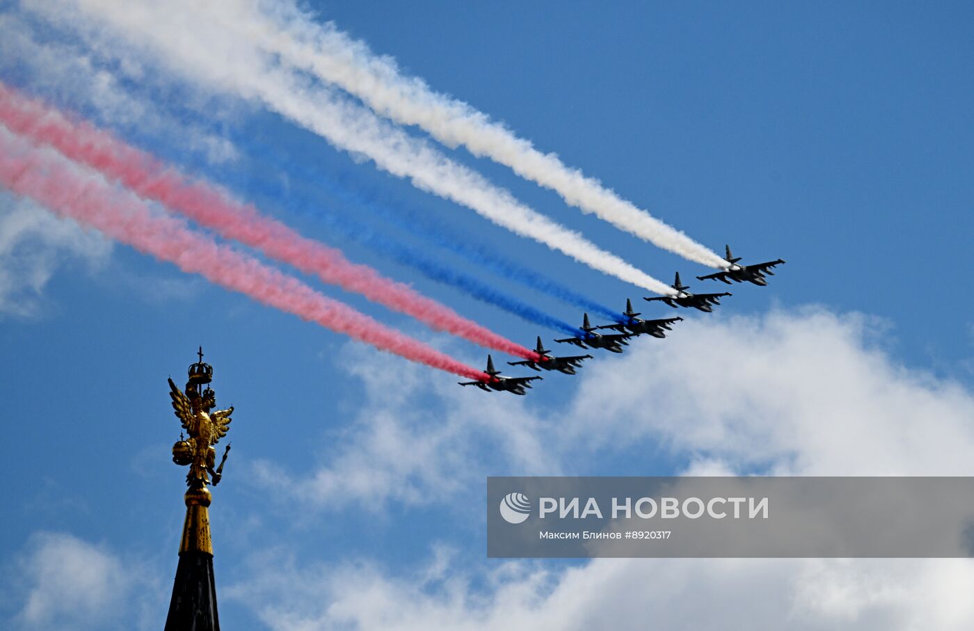 Москва. Военный парад, посвященный 80-летию Победы в Великой Отечественной войне