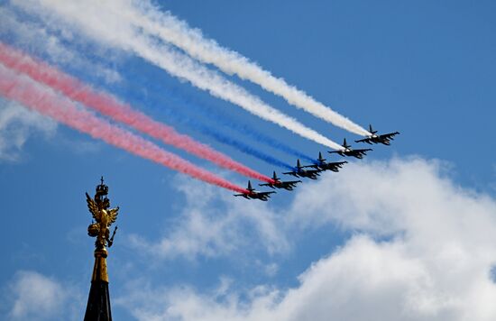Москва. Военный парад, посвященный 80-летию Победы в Великой Отечественной войне