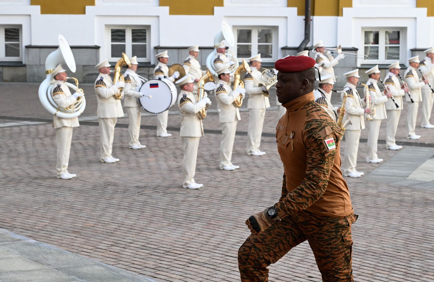 Встреча президента РФ В. Путина и иностранных лидеров