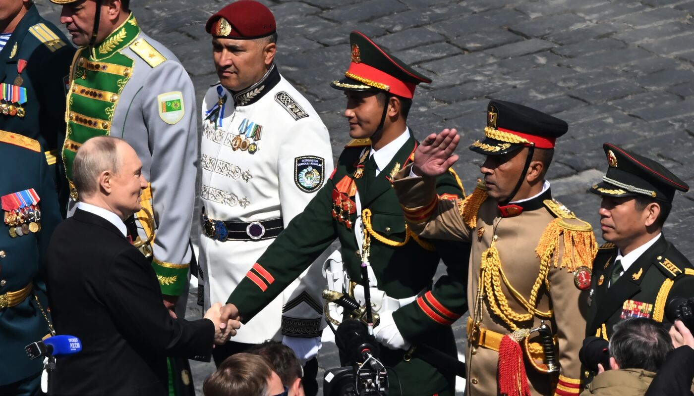 Москва. Военный парад, посвященный 80-летию Победы в Великой Отечественной войне