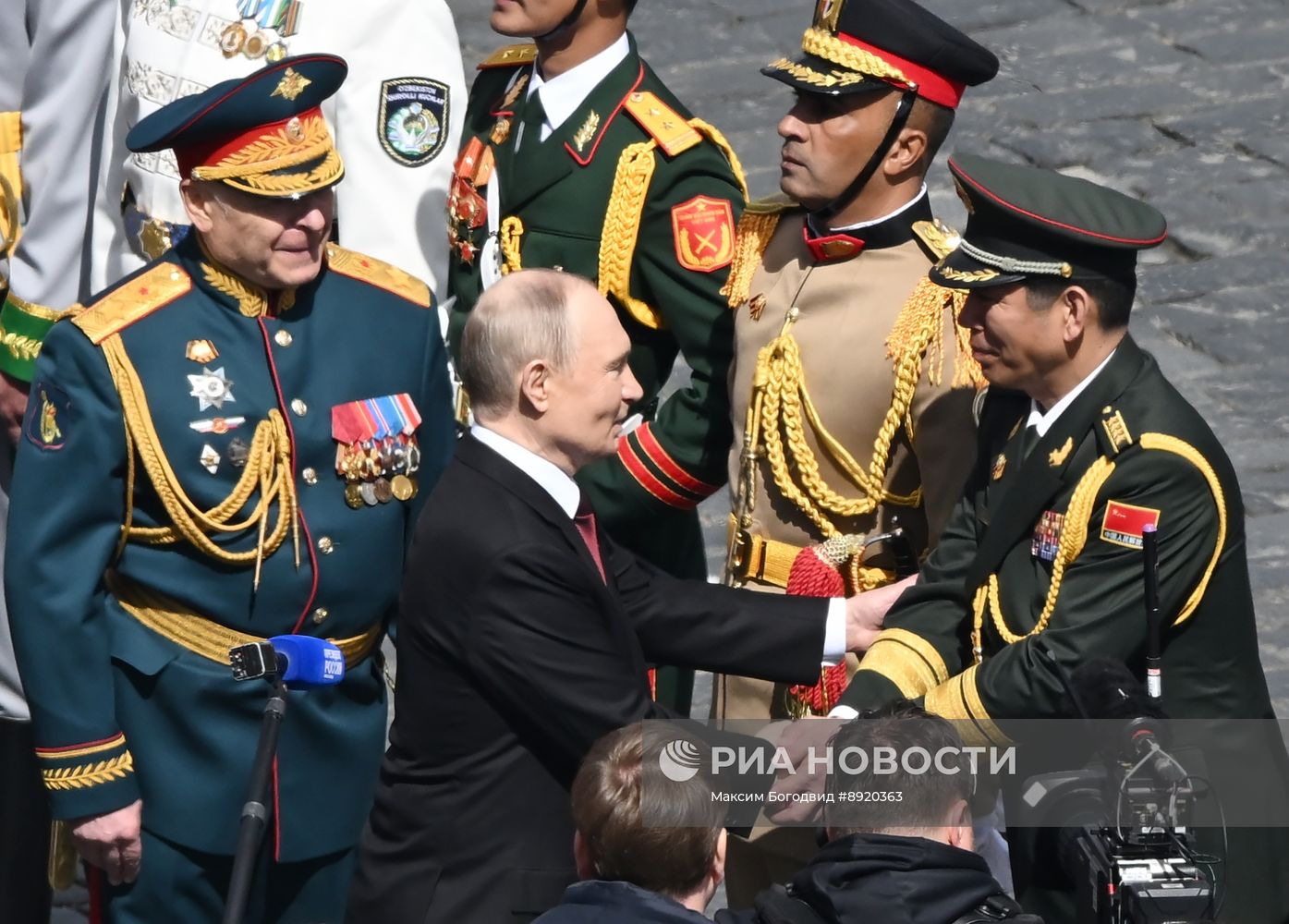 Москва. Военный парад, посвященный 80-летию Победы в Великой Отечественной войне
