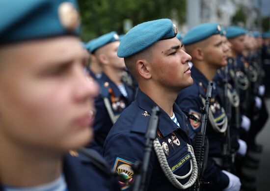 Город-герой Новороссийск. Военный парад, посвященный 80-летию Победы
