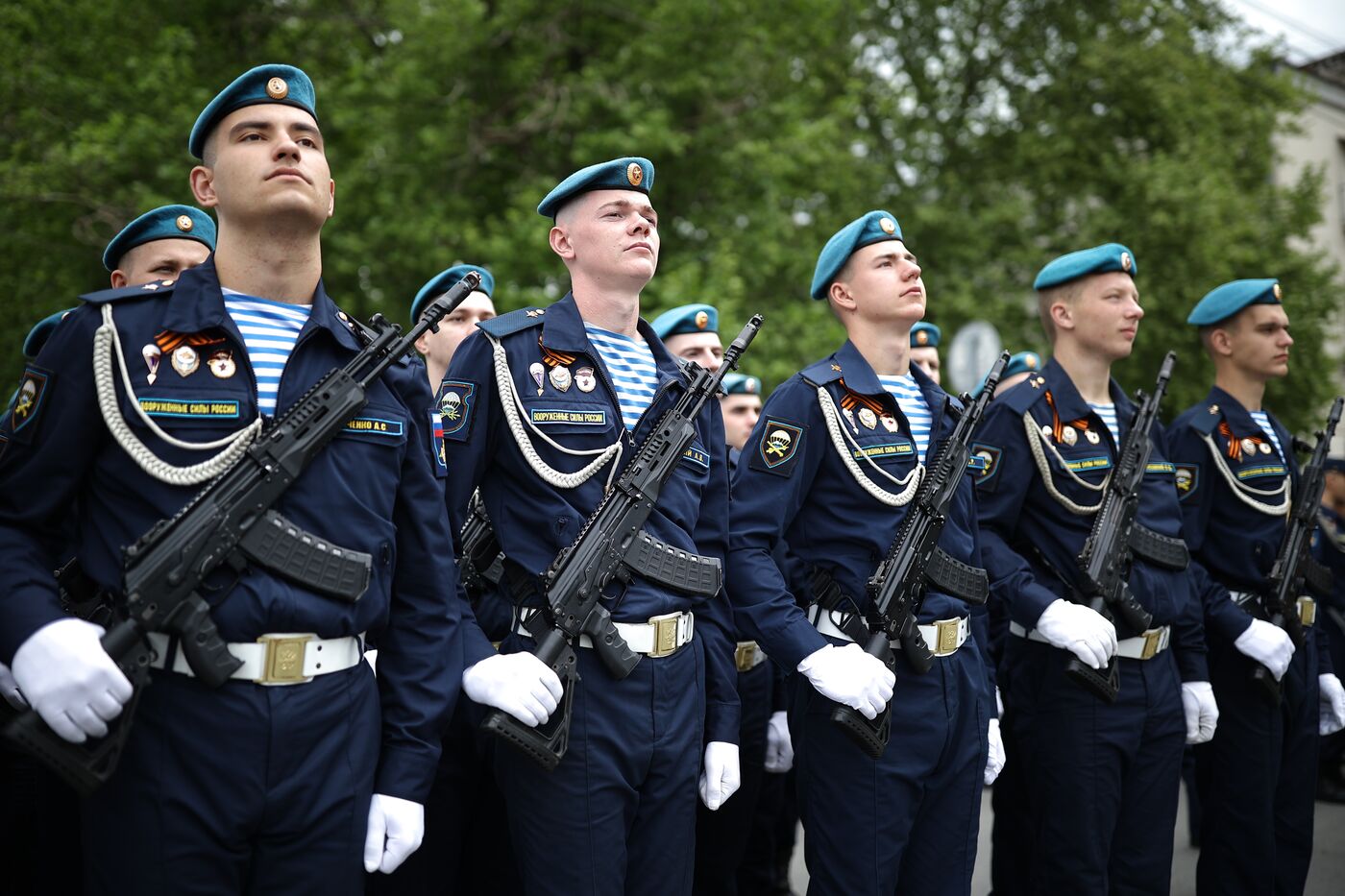 Город-герой Новороссийск. Военный парад, посвященный 80-летию Победы