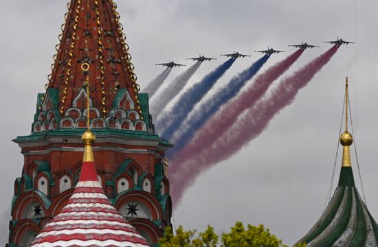 Москва. Военный парад, посвященный 80-летию Победы в Великой Отечественной войне