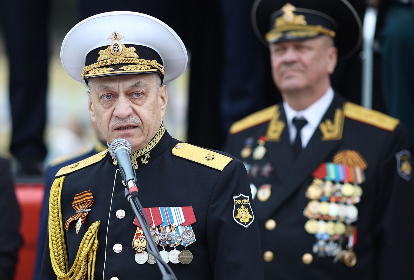 Город-герой Новороссийск. Военный парад, посвященный 80-летию Победы