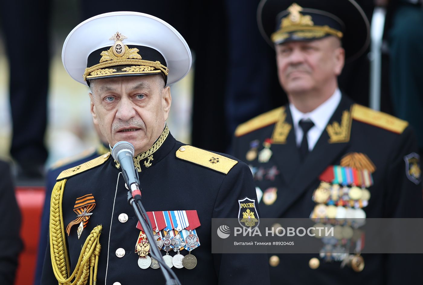 Город-герой Новороссийск. Военный парад, посвященный 80-летию Победы