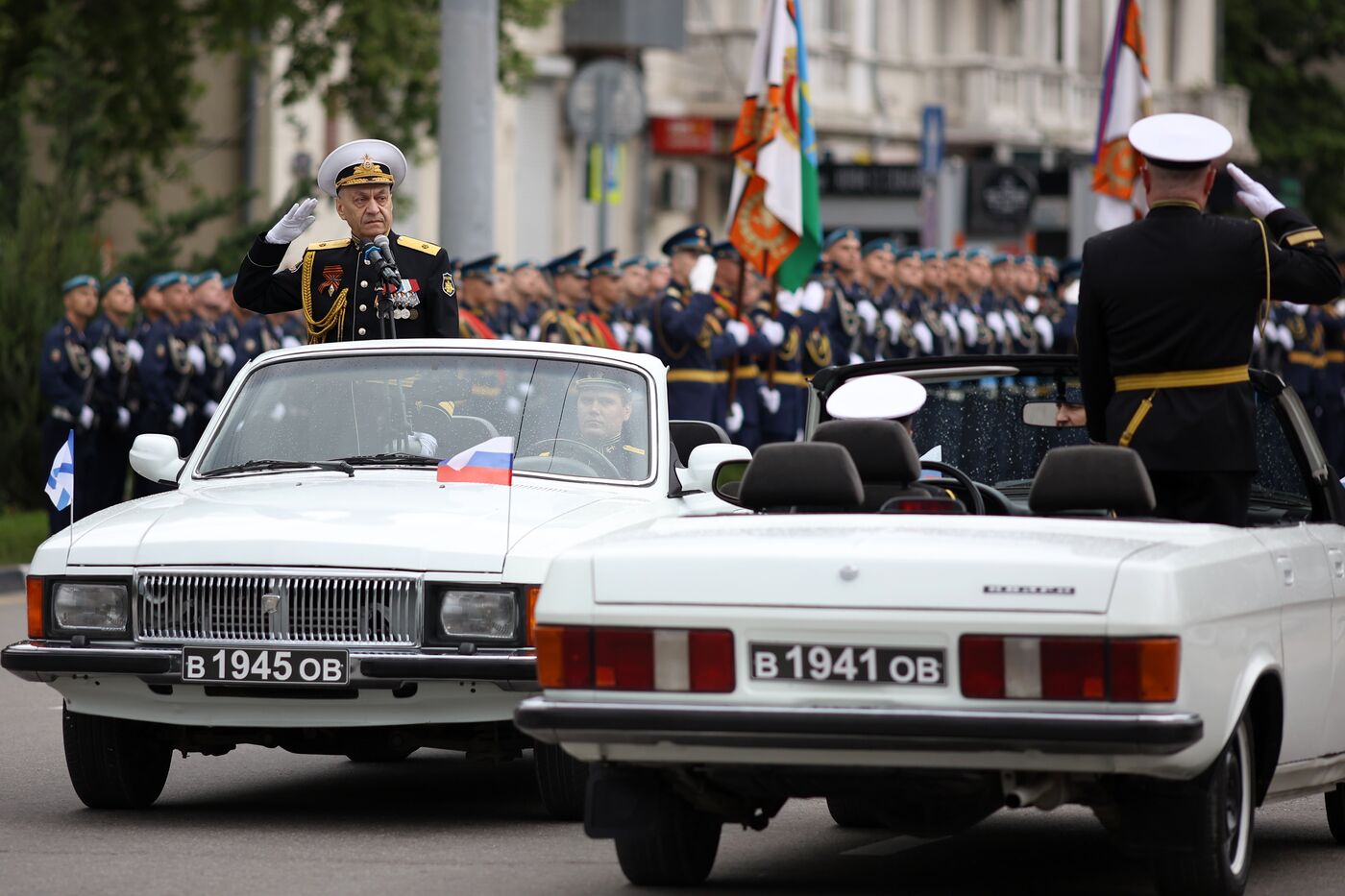 Город-герой Новороссийск. Военный парад, посвященный 80-летию Победы