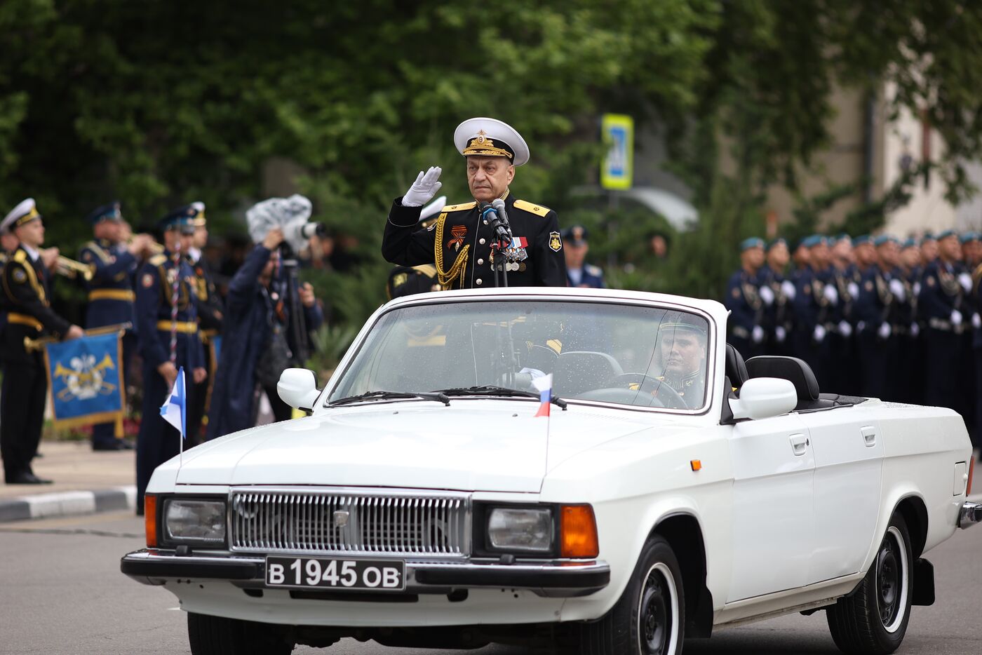Город-герой Новороссийск. Военный парад, посвященный 80-летию Победы