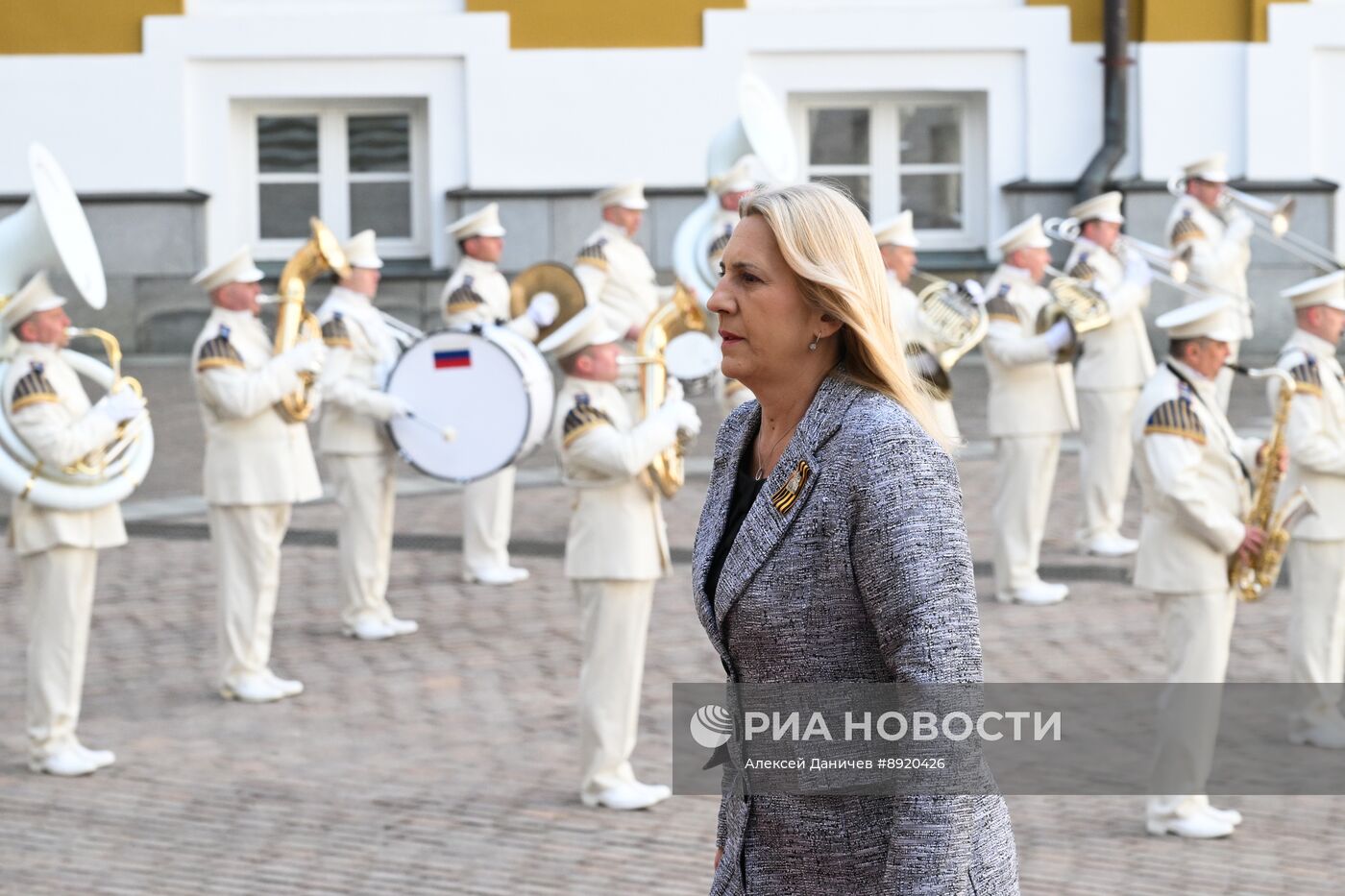 Встреча президента РФ В. Путина и иностранных лидеров