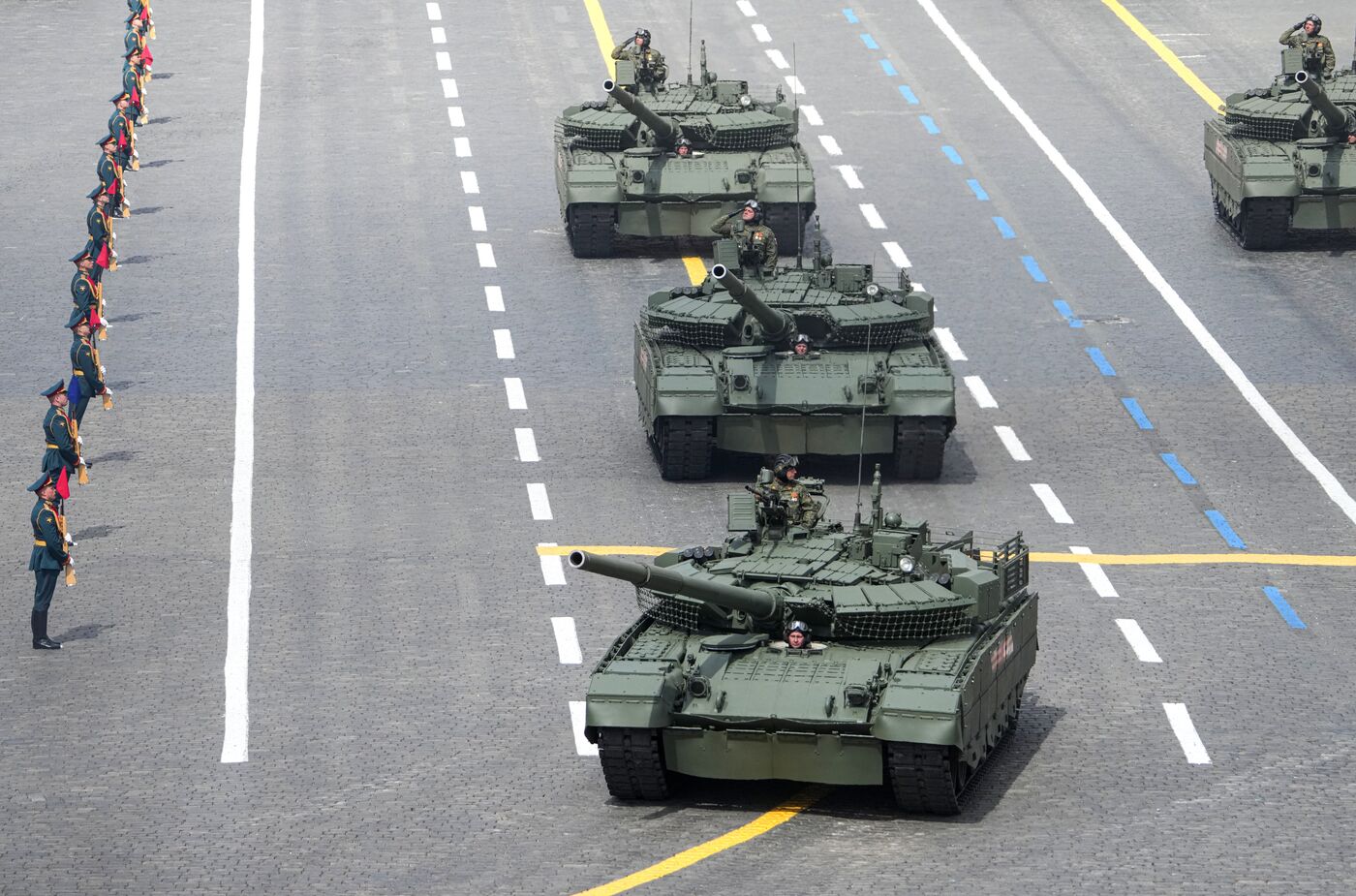 Москва. Военный парад, посвященный 80-летию Победы в Великой Отечественной войне