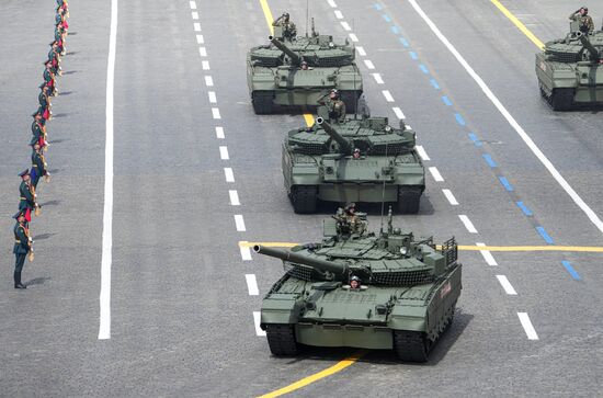 Москва. Военный парад, посвященный 80-летию Победы в Великой Отечественной войне