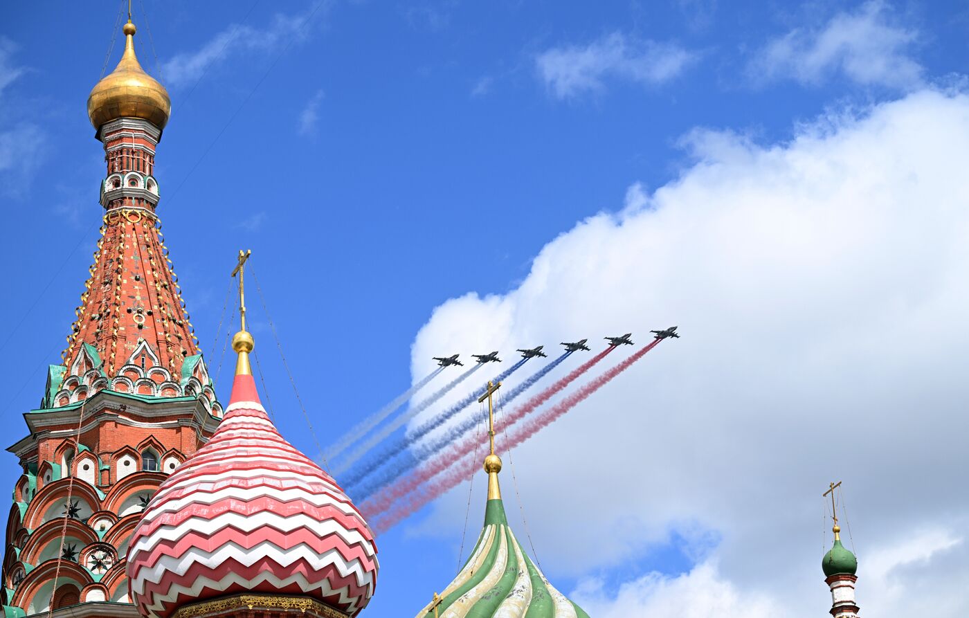Москва. Военный парад, посвященный 80-летию Победы в Великой Отечественной войне