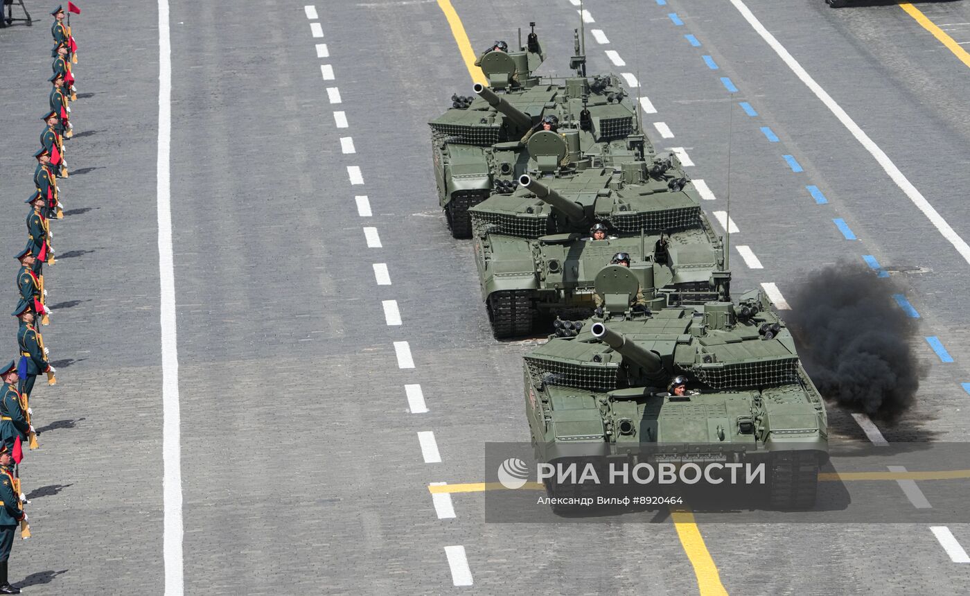 Москва. Военный парад, посвященный 80-летию Победы в Великой Отечественной войне
