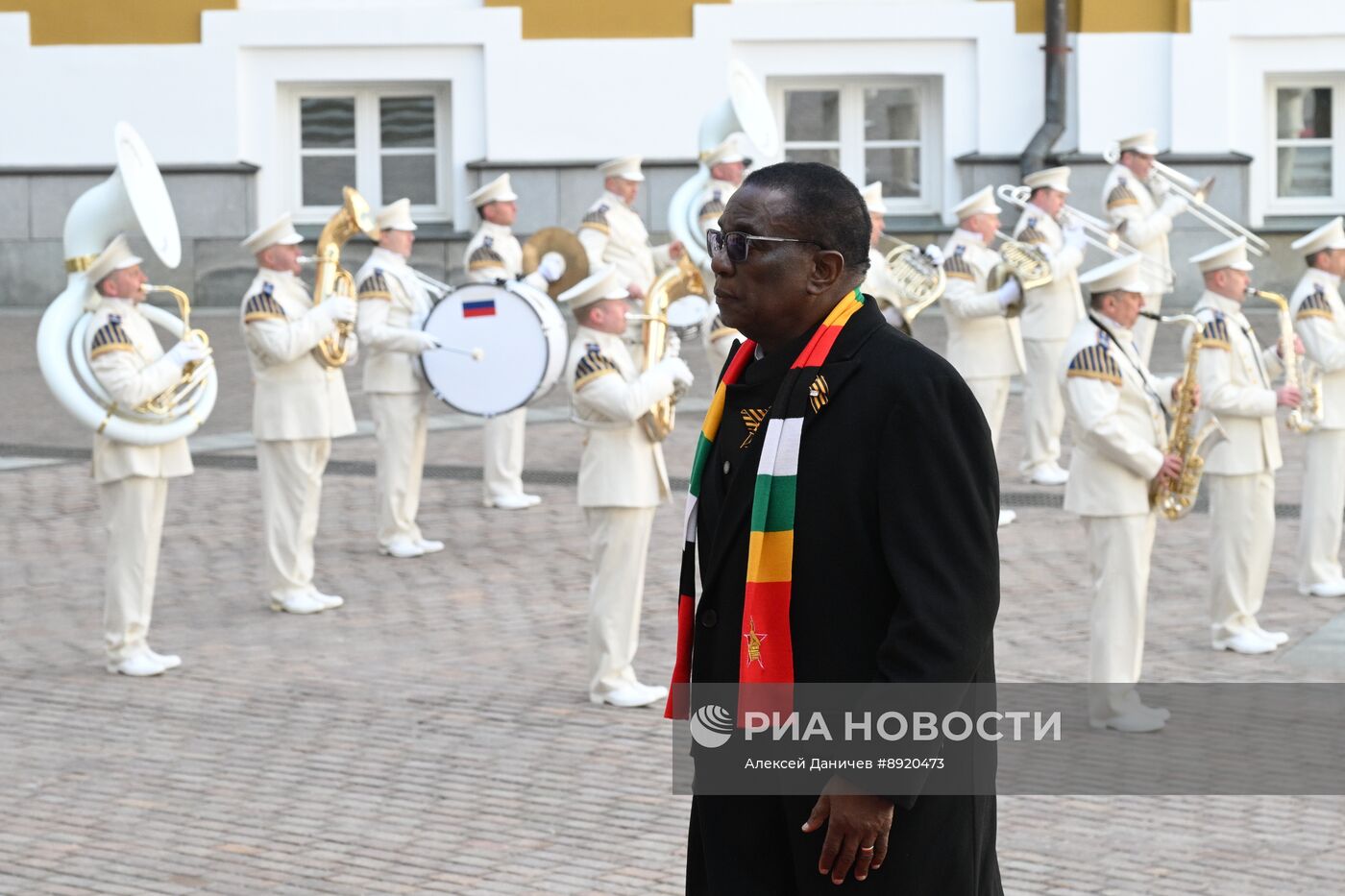 Встреча президента РФ В. Путина и иностранных лидеров