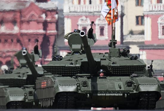 Москва. Военный парад, посвященный 80-летию Победы в Великой Отечественной войне
