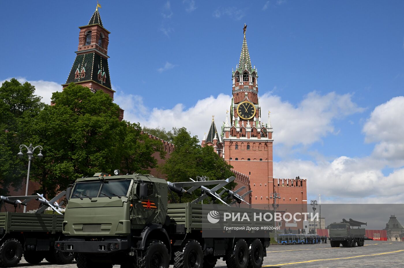 Москва. Военный парад, посвященный 80-летию Победы в Великой Отечественной войне