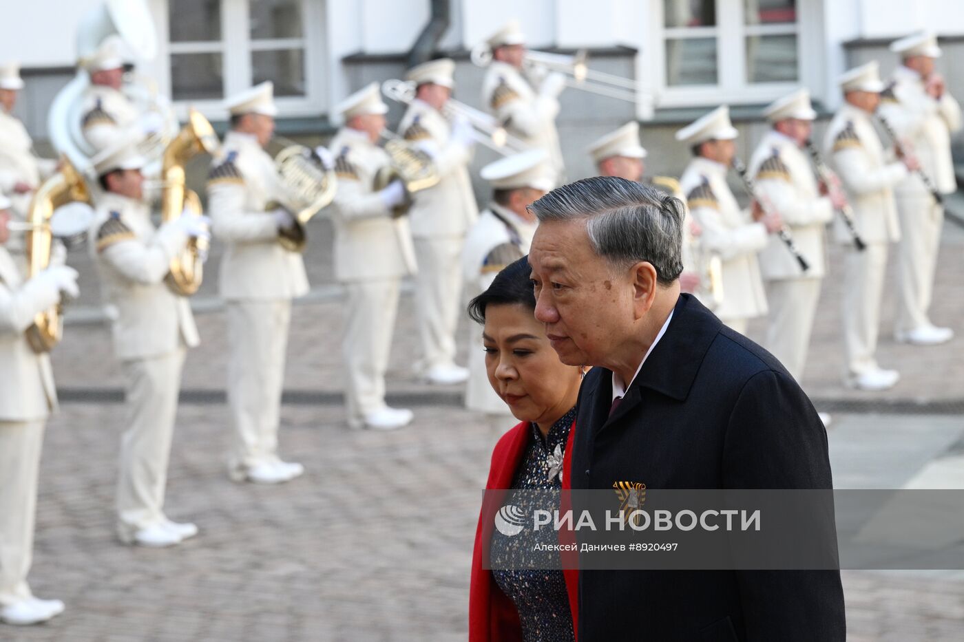 Встреча президента РФ В. Путина и иностранных лидеров