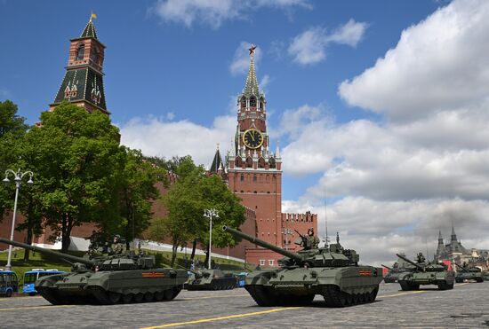 Москва. Военный парад, посвященный 80-летию Победы в Великой Отечественной войне