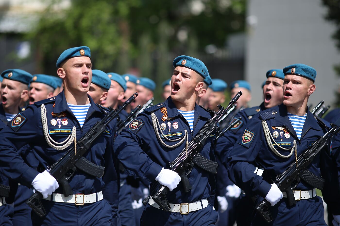 Город-герой Новороссийск. Военный парад, посвященный 80-летию Победы