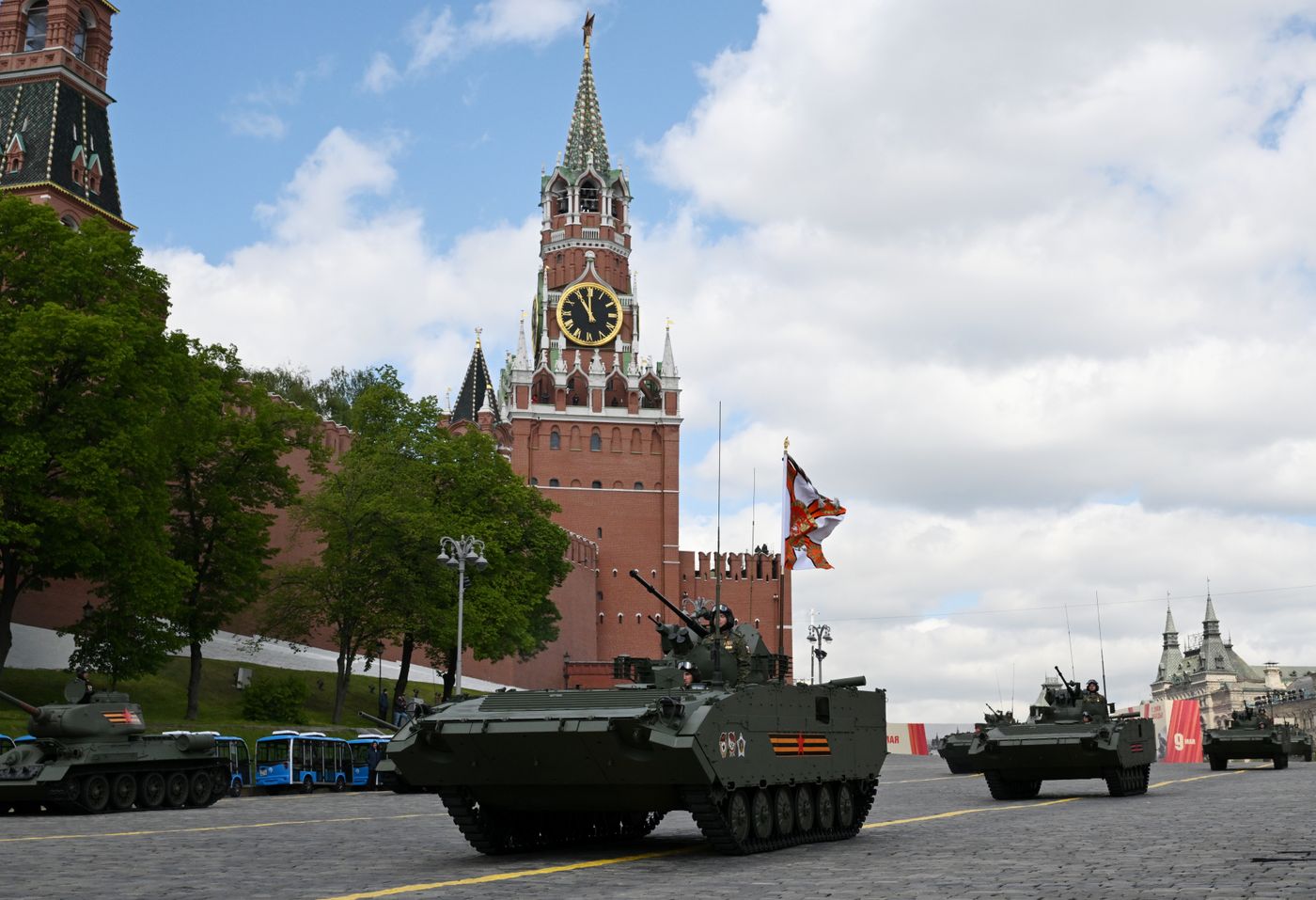 Москва. Военный парад, посвященный 80-летию Победы в Великой Отечественной войне