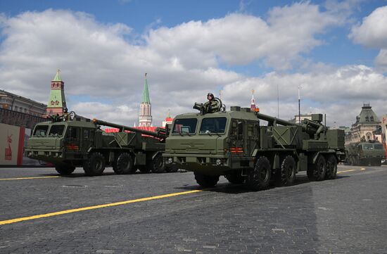 Москва. Военный парад, посвященный 80-летию Победы в Великой Отечественной войне