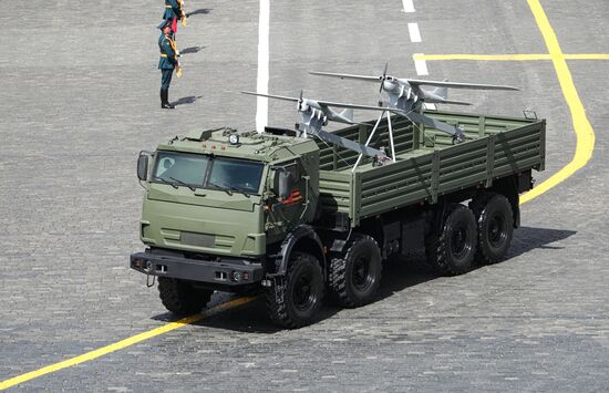 Москва. Военный парад, посвященный 80-летию Победы в Великой Отечественной войне