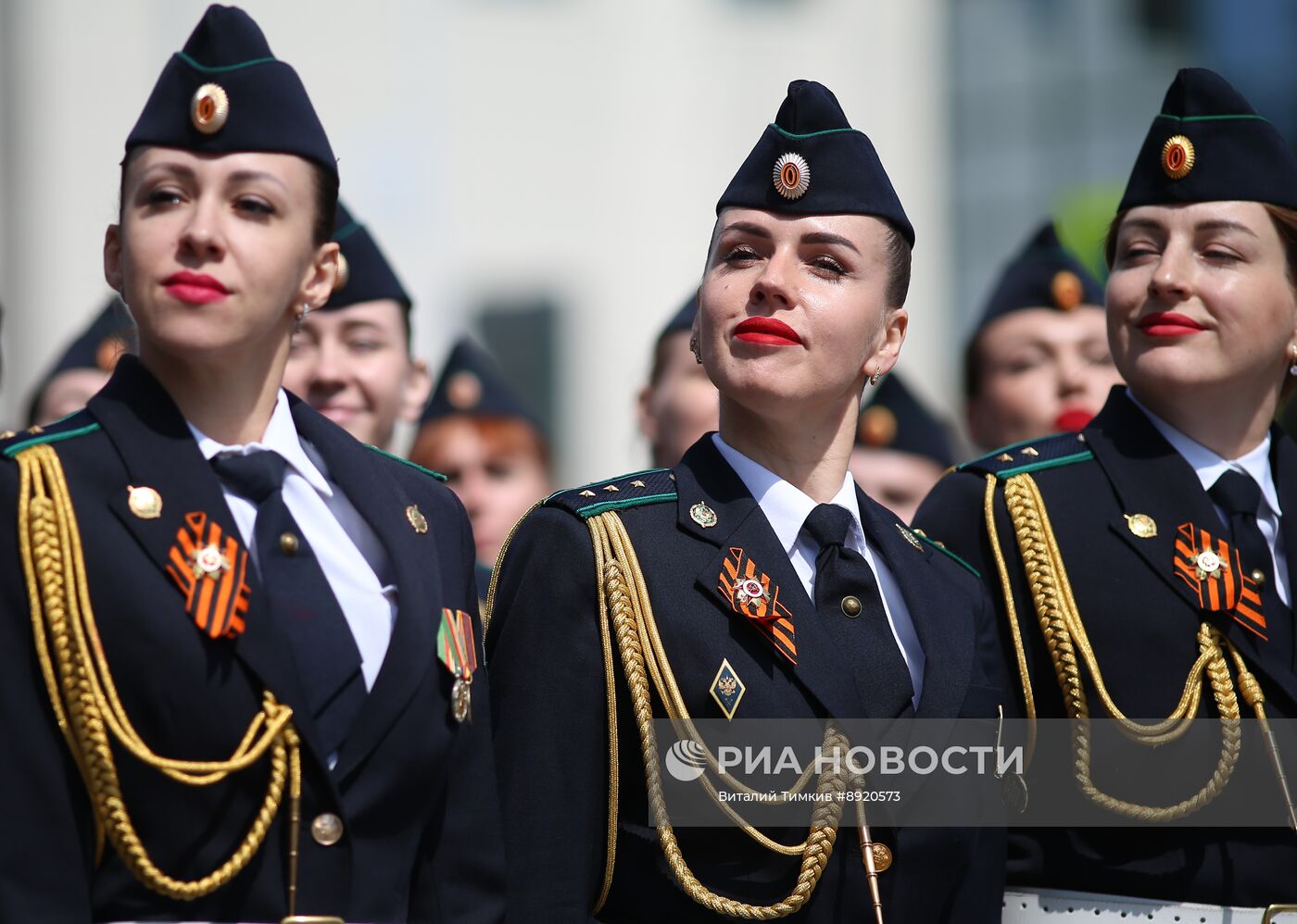 Город-герой Новороссийск. Военный парад, посвященный 80-летию Победы