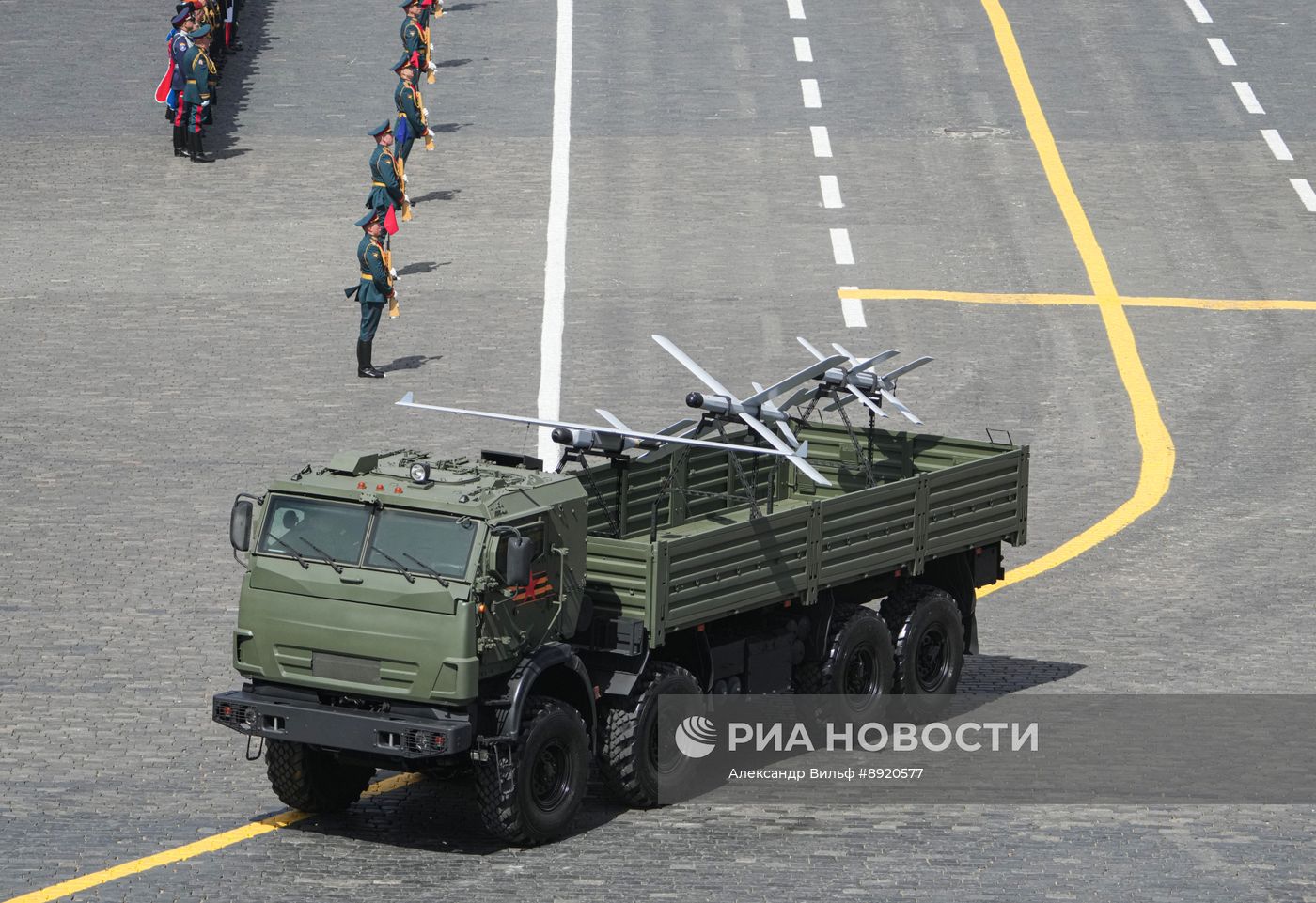 Москва. Военный парад, посвященный 80-летию Победы в Великой Отечественной войне