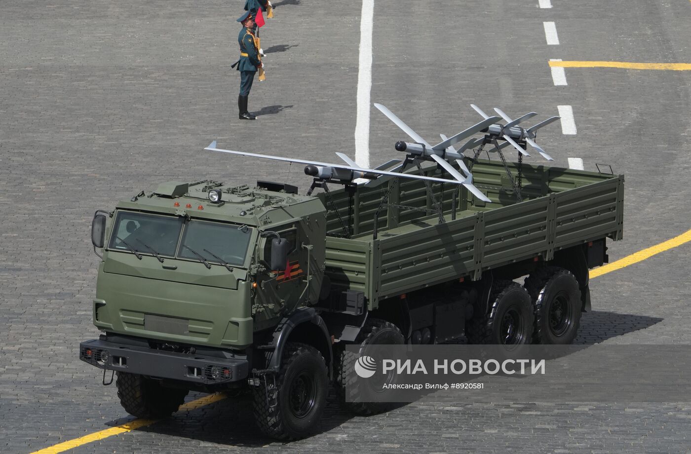 Москва. Военный парад, посвященный 80-летию Победы в Великой Отечественной войне