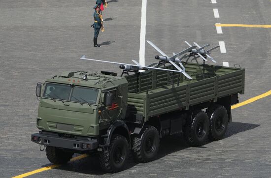 Москва. Военный парад, посвященный 80-летию Победы в Великой Отечественной войне