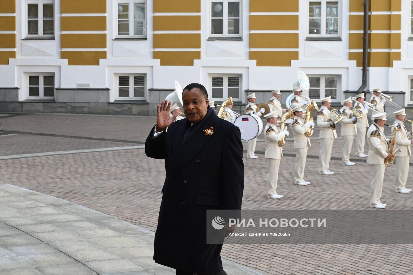 Встреча президента РФ В. Путина и иностранных лидеров
