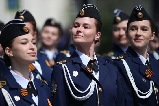 Город-герой Новороссийск. Военный парад, посвященный 80-летию Победы