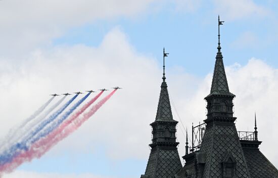 Москва. Военный парад, посвященный 80-летию Победы в Великой Отечественной войне