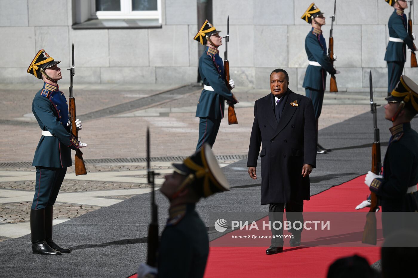 Встреча президента РФ В. Путина и иностранных лидеров