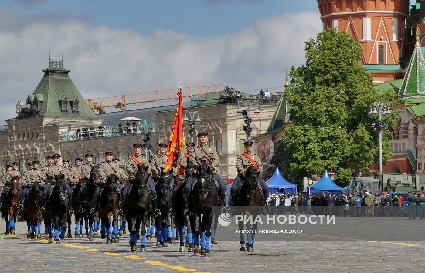 Москва. Военный парад, посвященный 80-летию Победы в Великой Отечественной войне