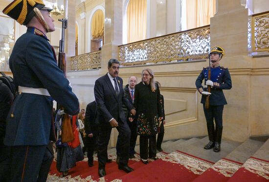 Прием от имени президента России в честь глав государств, приглашенных на празднование 80-й годовщины Победы