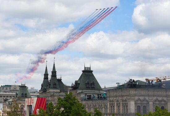 Москва. Военный парад, посвященный 80-летию Победы в Великой Отечественной войне