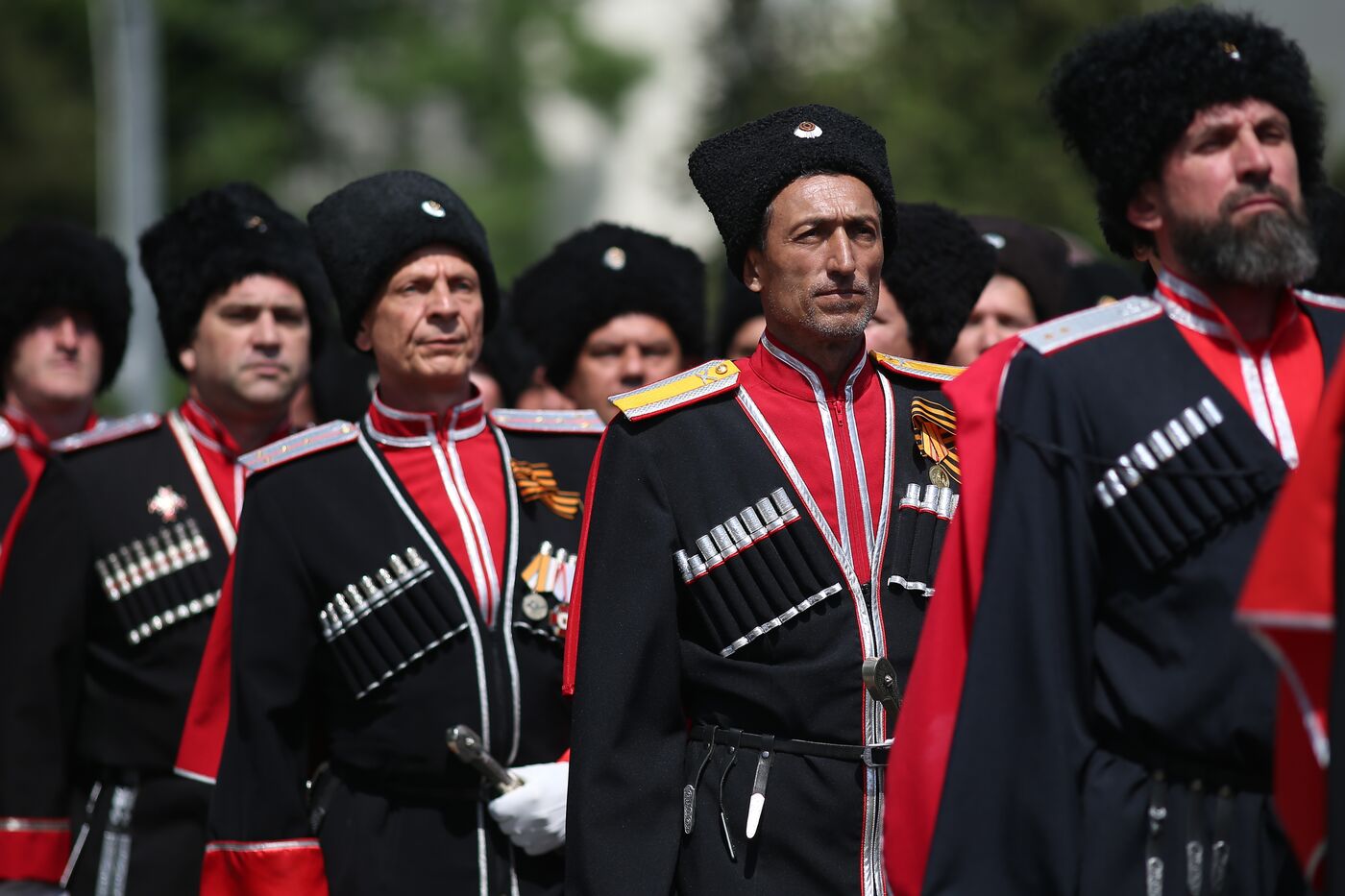 Город-герой Новороссийск. Военный парад, посвященный 80-летию Победы