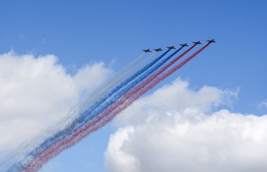 Москва. Военный парад, посвященный 80-летию Победы в Великой Отечественной войне