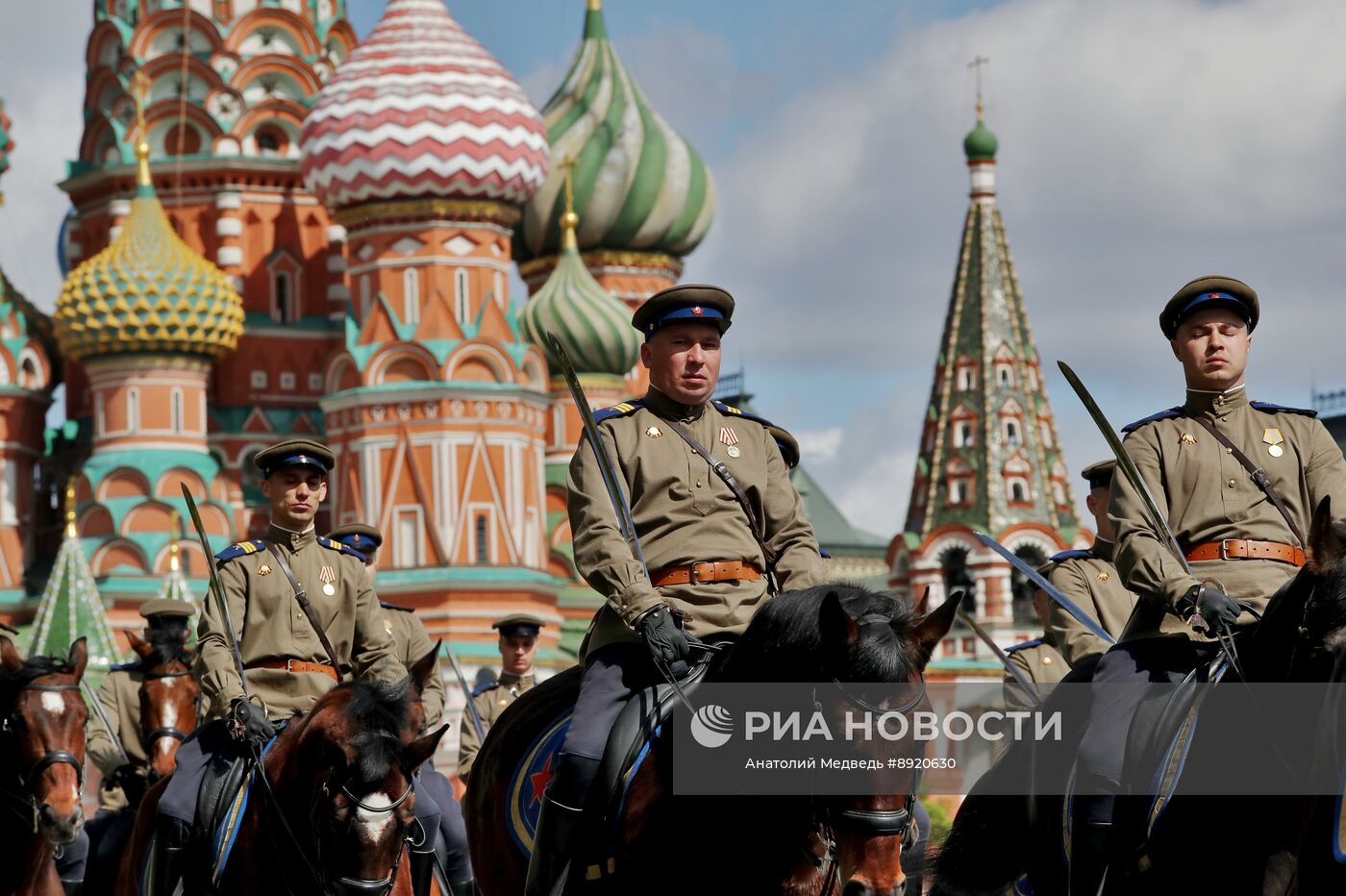 Москва. Военный парад, посвященный 80-летию Победы в Великой Отечественной войне