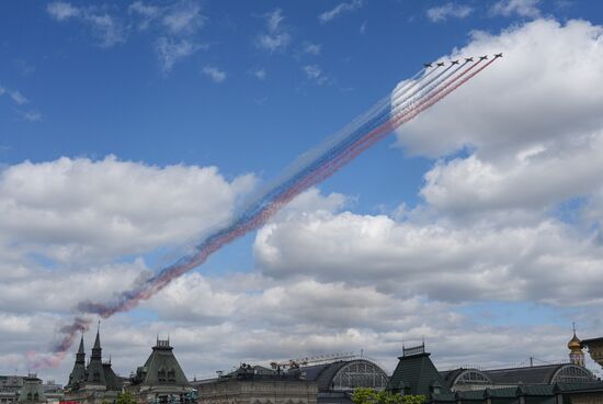 Москва. Военный парад, посвященный 80-летию Победы в Великой Отечественной войне