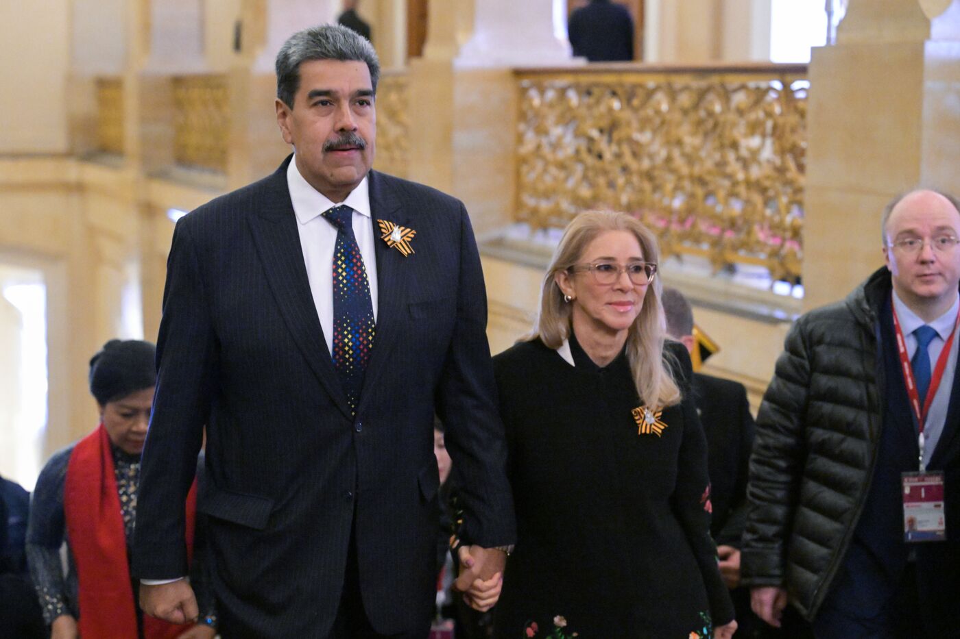 Прием от имени президента России в честь глав государств, приглашенных на празднование 80-й годовщины Победы