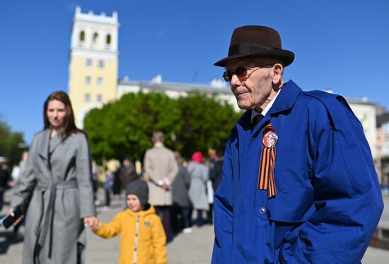 Город-герой Смоленск. Военный парад, посвященный 80-летию Победы