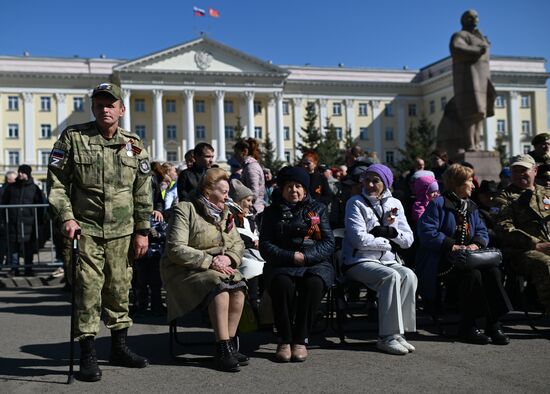 Город-герой Смоленск. Военный парад, посвященный 80-летию Победы