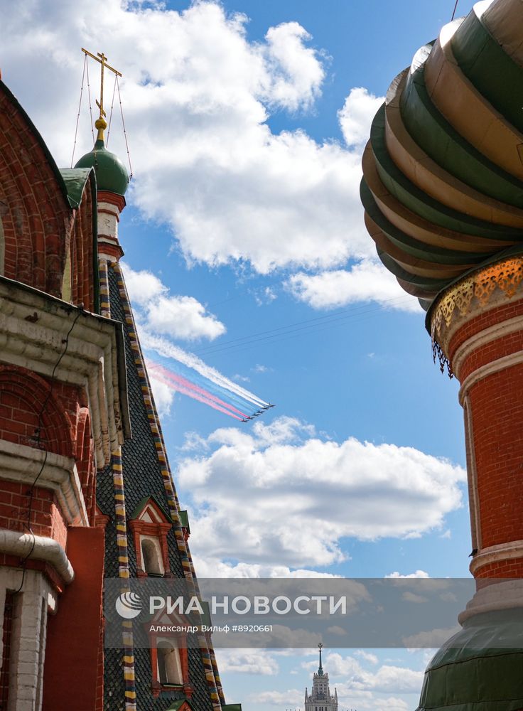 Москва. Военный парад, посвященный 80-летию Победы в Великой Отечественной войне