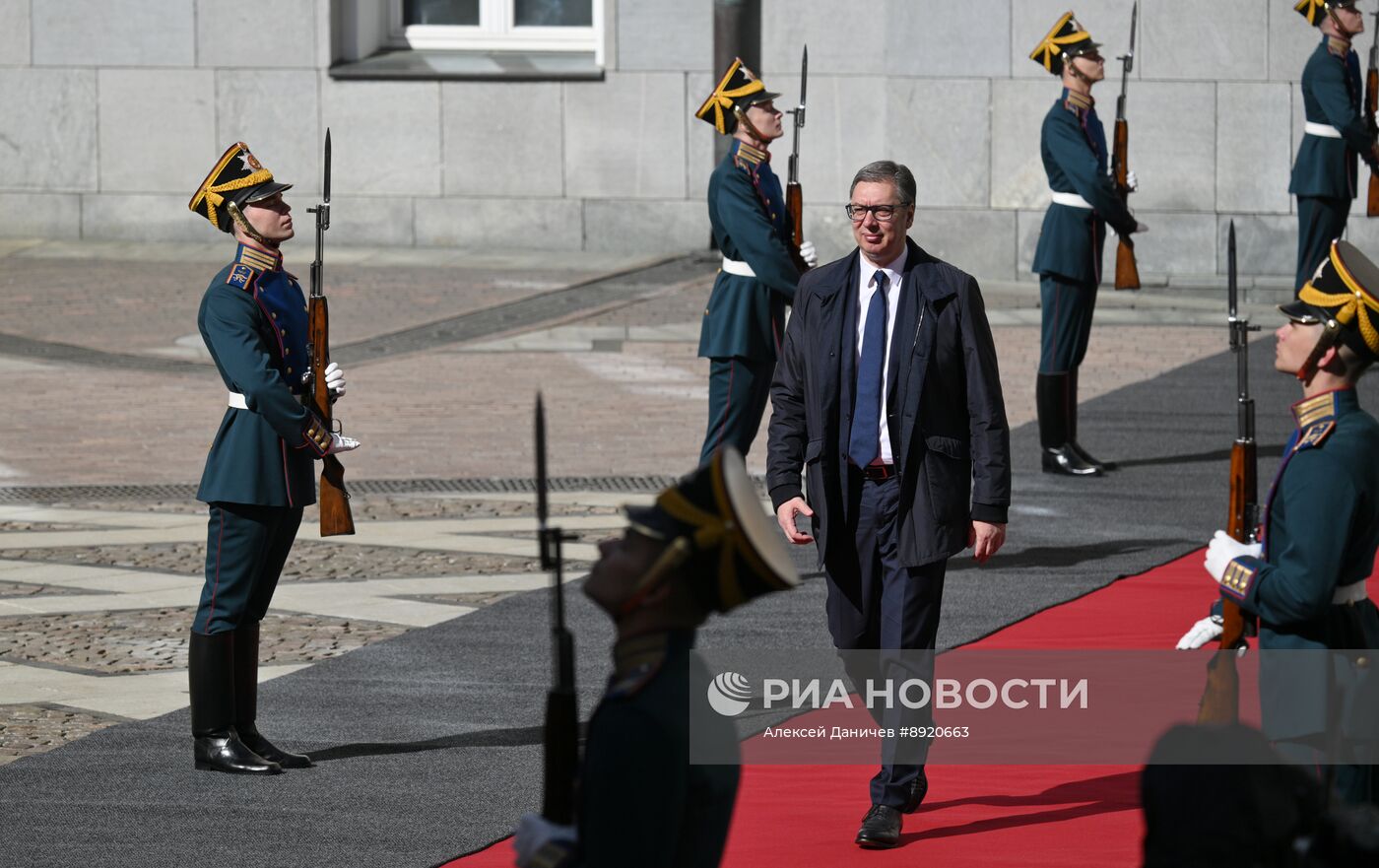 Встреча президента РФ В. Путина и иностранных лидеров