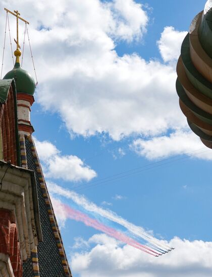 Москва. Военный парад, посвященный 80-летию Победы в Великой Отечественной войне